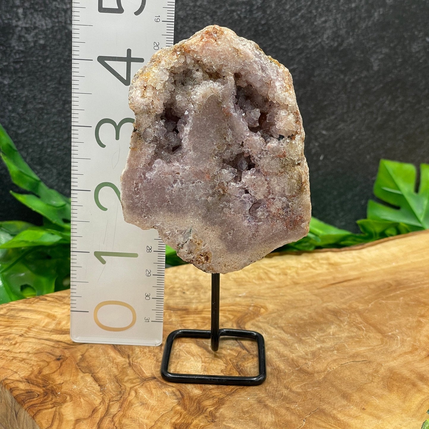 Small Druzy Pink Amethyst Tower - Sage & Magic