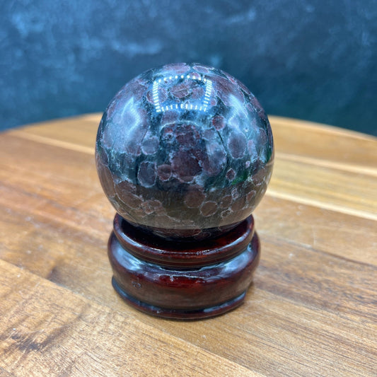 Small Garnet Sphere - Sage & Magic