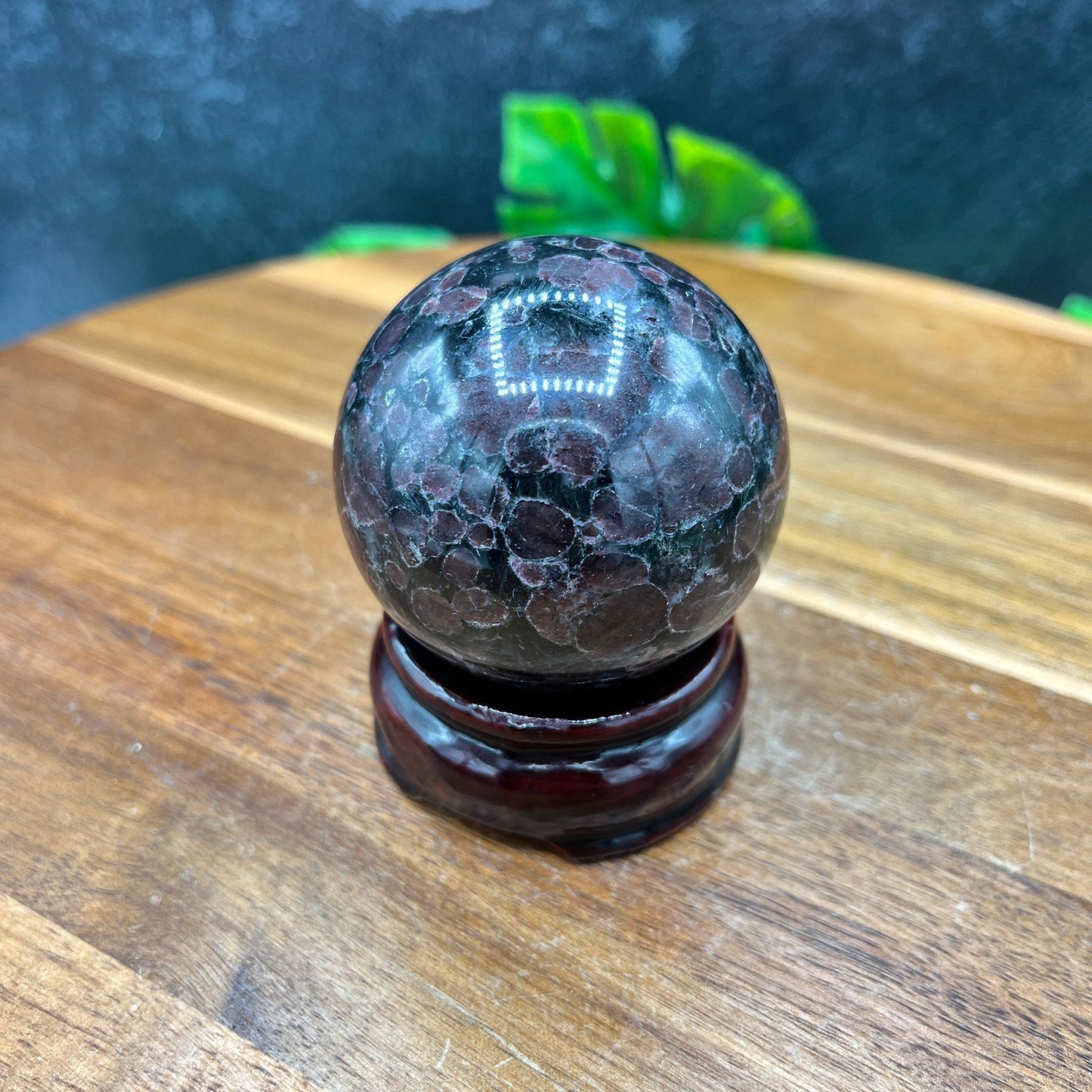 Small Garnet Sphere - Sage & Magic