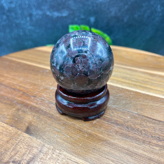 Small Garnet Sphere - Sage & Magic