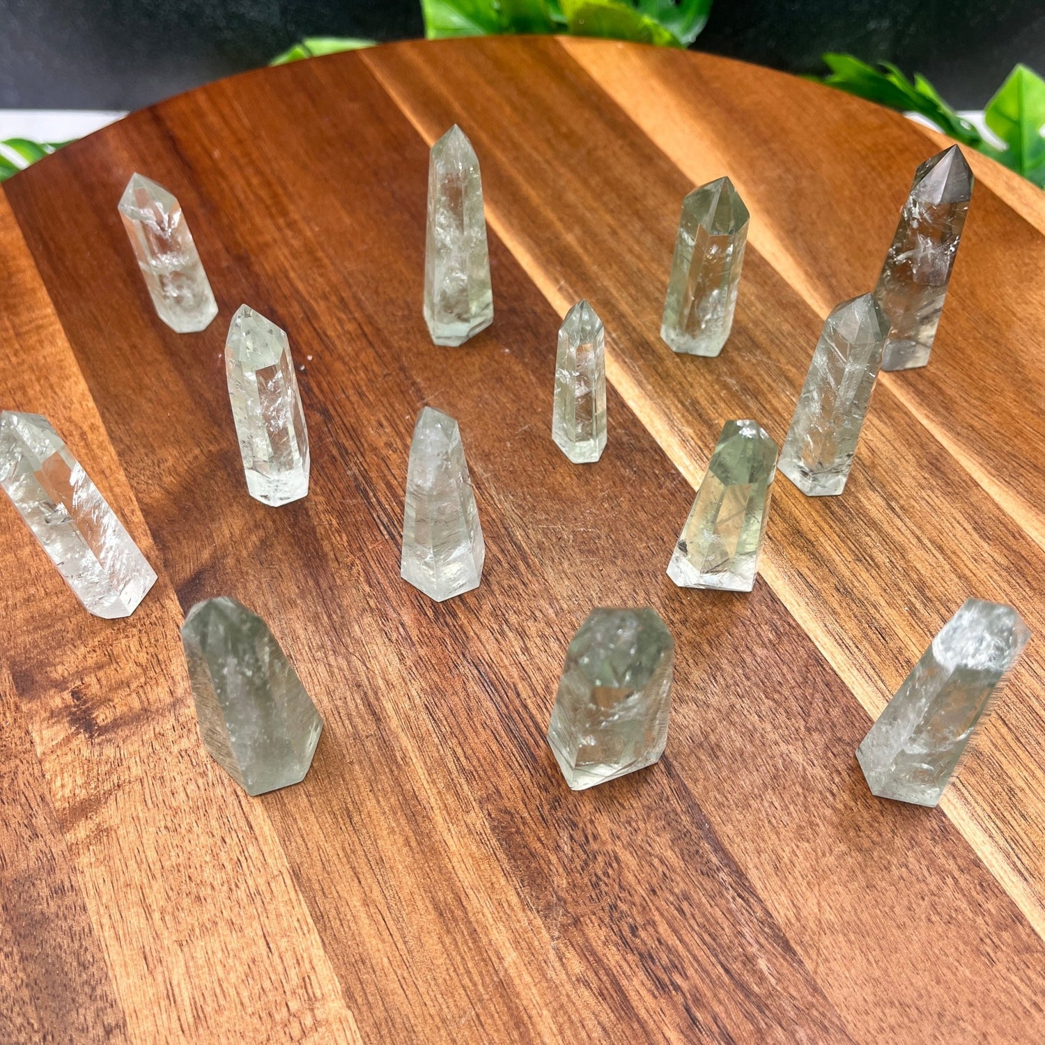 Small Prasiolite Quartz Tower - Sage & Magic