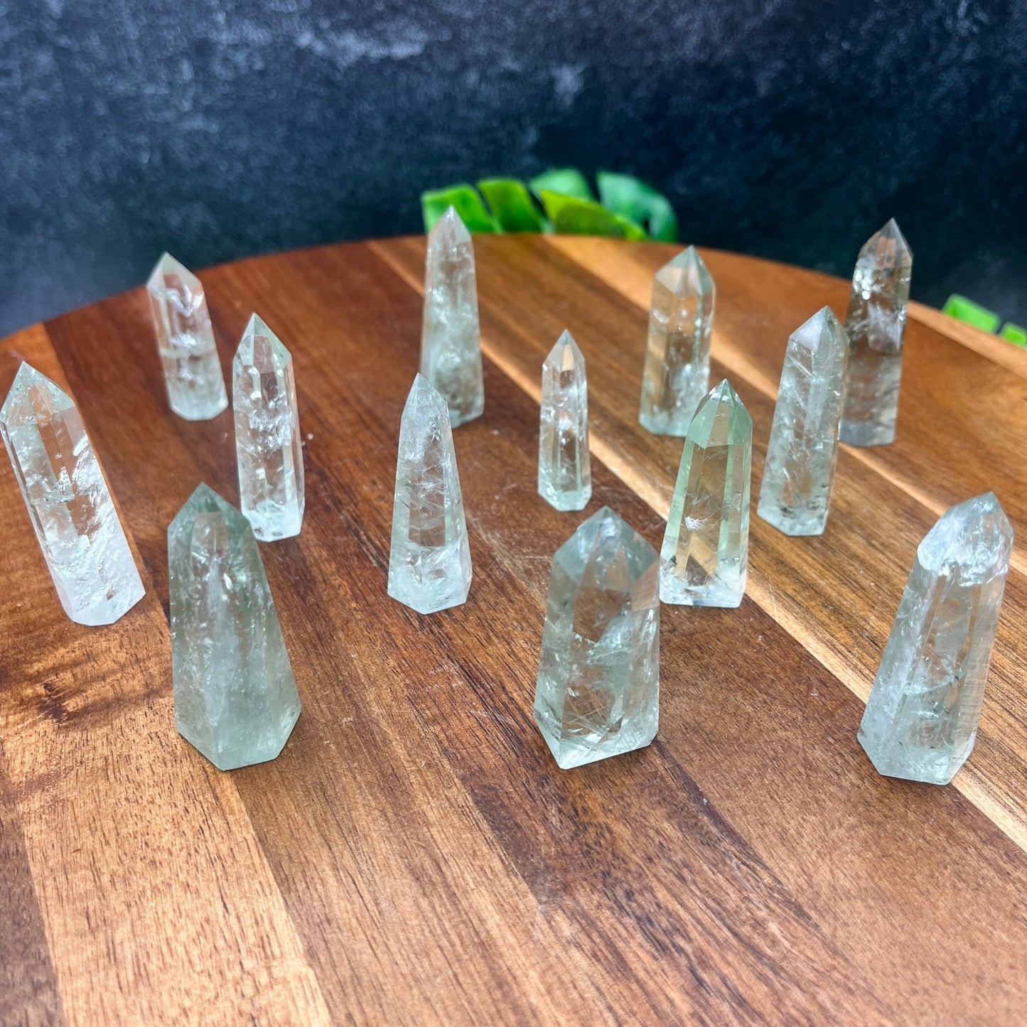 Small Prasiolite Quartz Tower - Sage & Magic