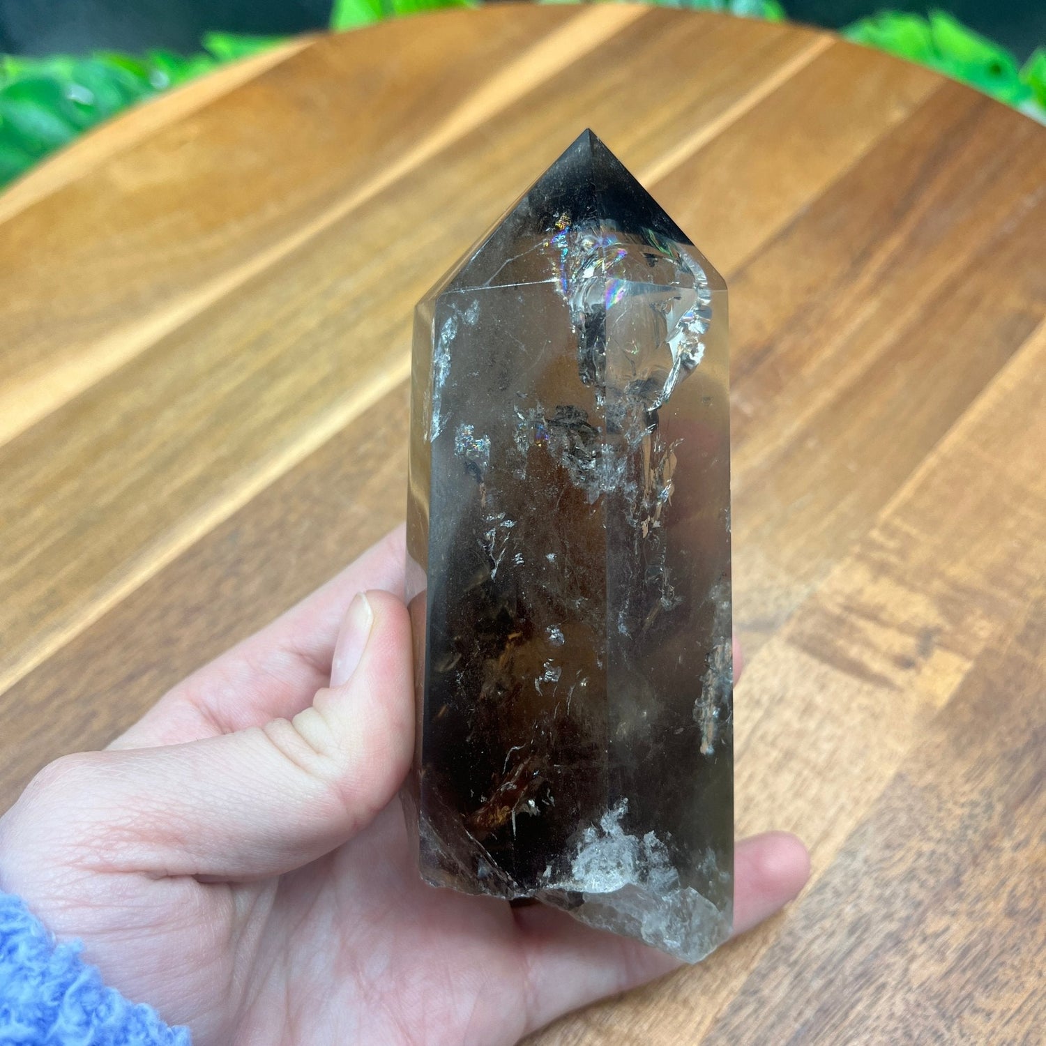 Smokey Quartz Point - Sage & Magic