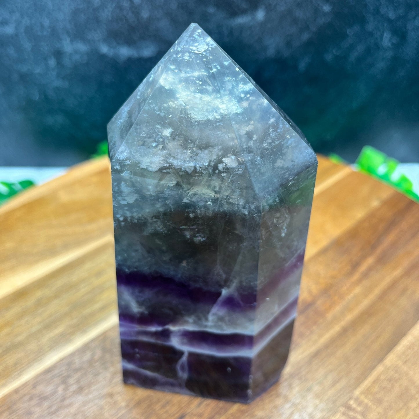 Smoky Purple Fluorite Tower - Sage & Magic