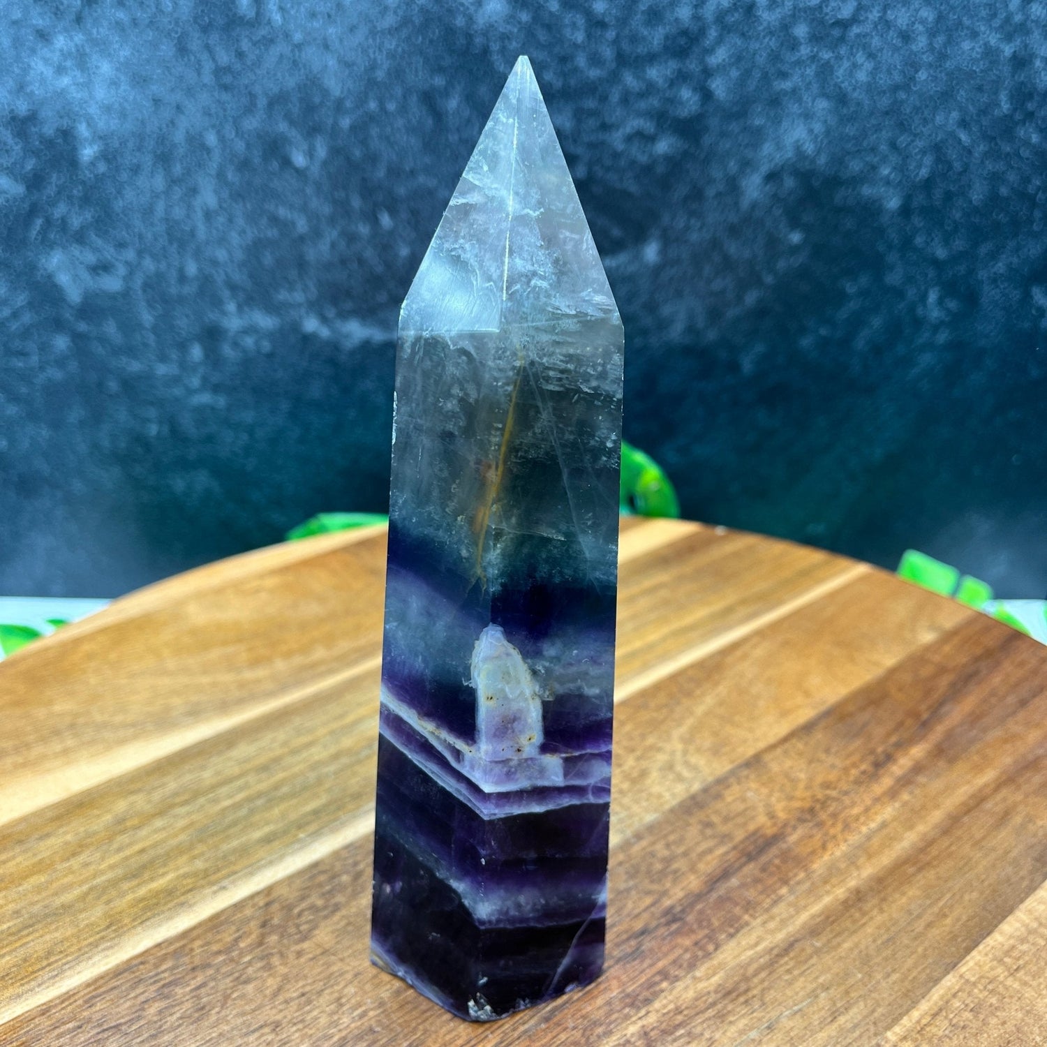 Smoky Purple Fluorite Tower - Sage & Magic