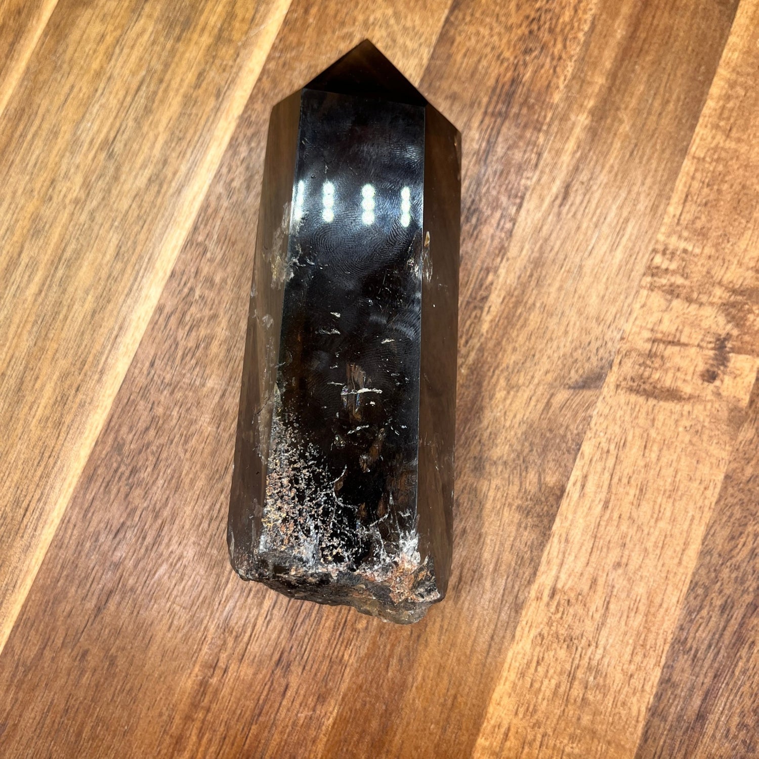 Smoky Quartz Point w/ Rough Base - Sage & Magic