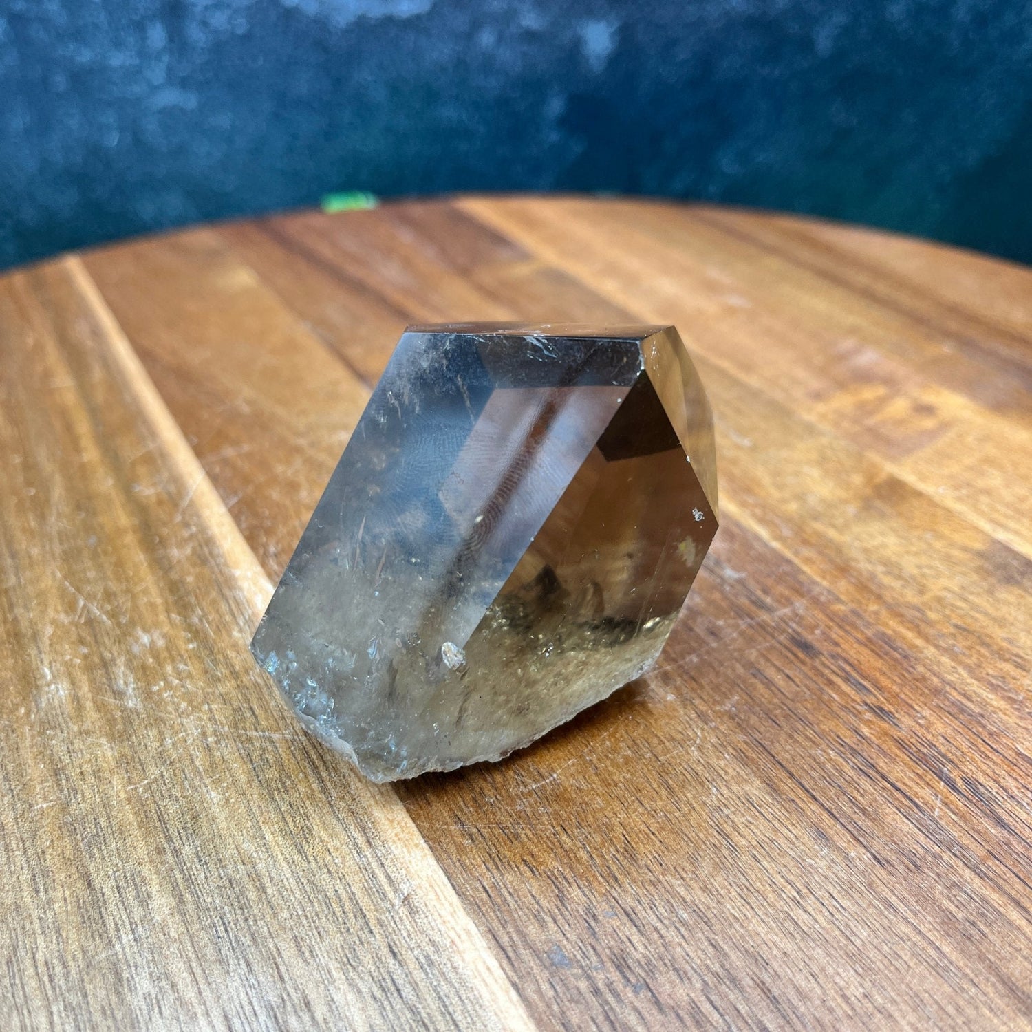 Smoky Quartz Short Point w/ Rough Cut Base - Sage & Magic