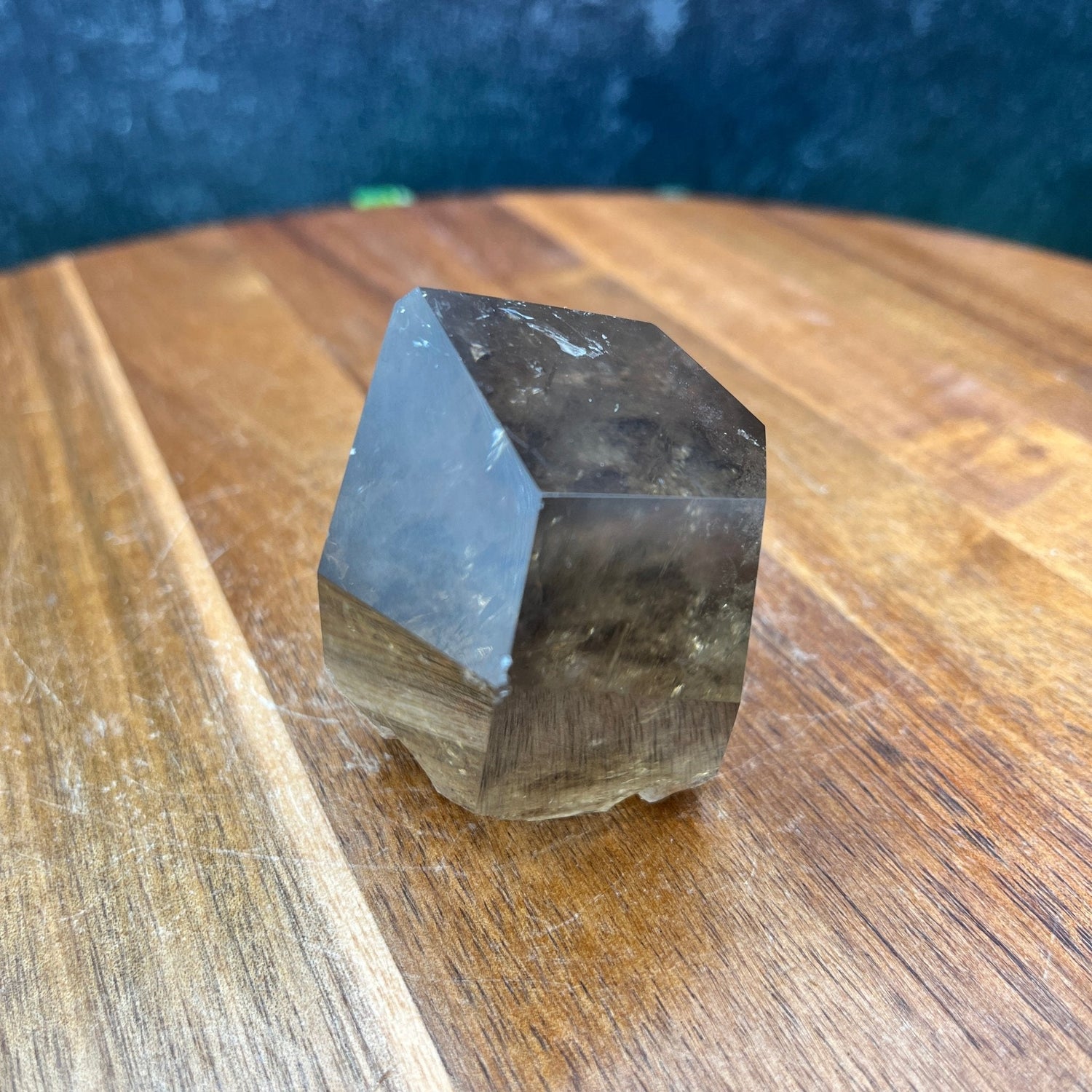 Smoky Quartz Short Point w/ Rough Cut Base - Sage & Magic