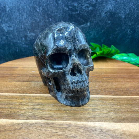 Smoky Quartz Skull - Sage & Magic