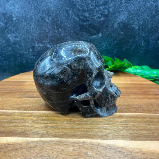 Smoky Quartz Skull - Sage & Magic