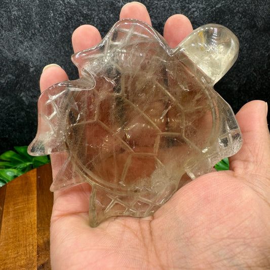 Smoky Quartz Turtle - Sage & Magic