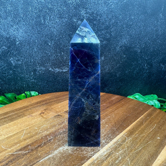 Sodalite 4 Sided Tower - Sage & Magic