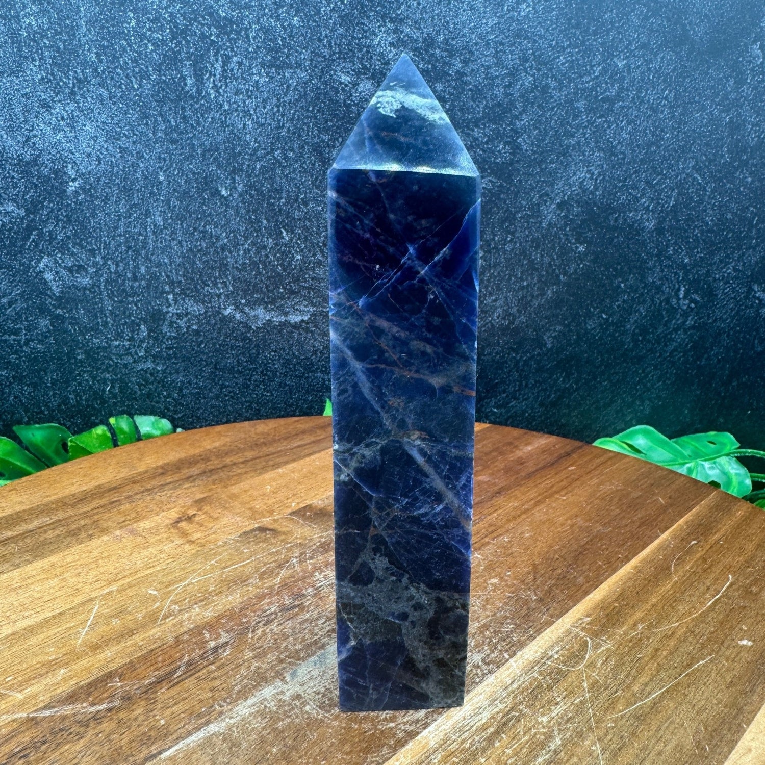 Sodalite 4 Sided Tower - Sage & Magic