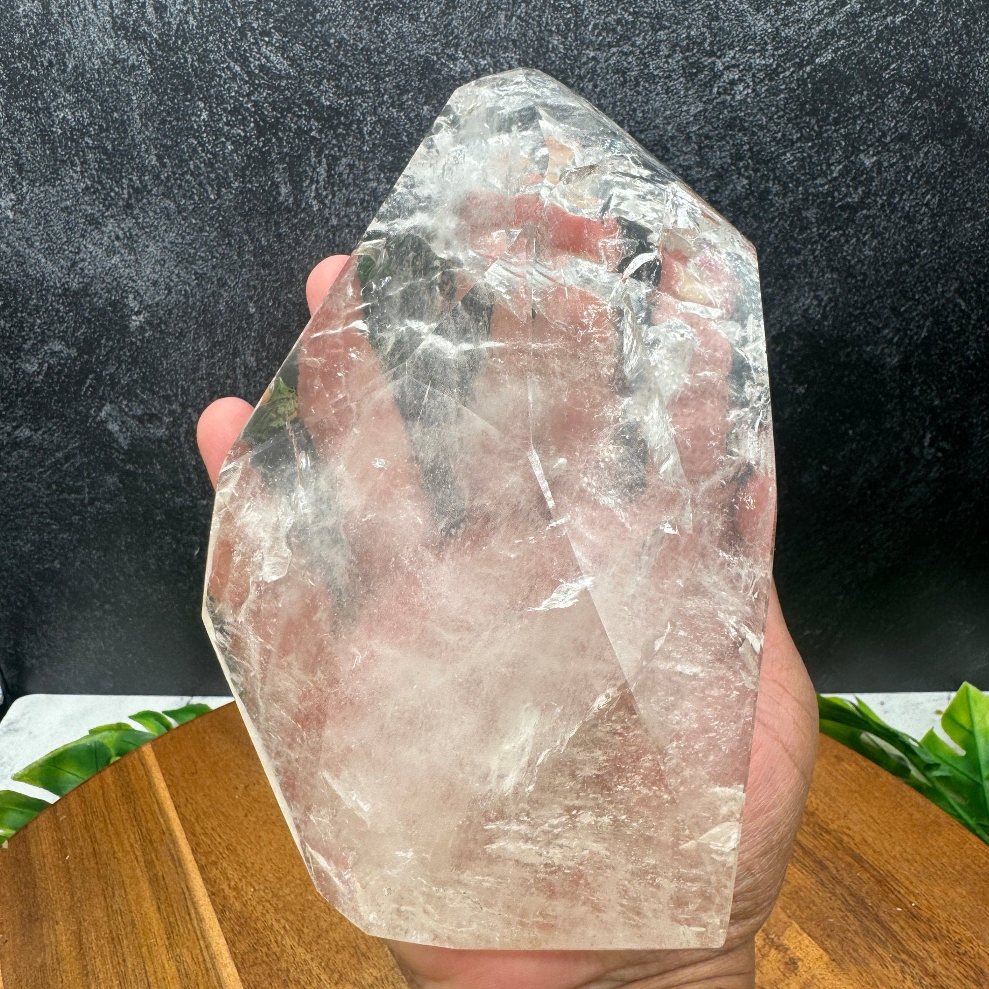 Split Clear Quartz Freeform - Sage & Magic