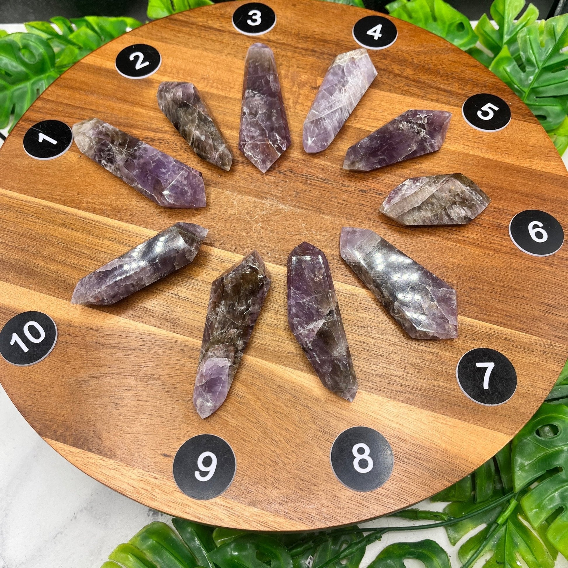 Super 7 Flat Double Point (Small) - Sage & Magic