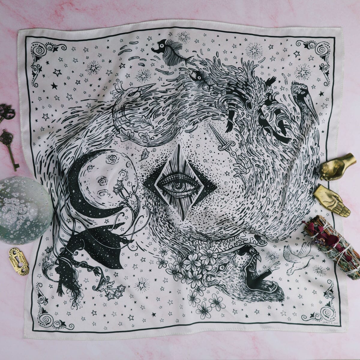 The Visions Silk Kerchief