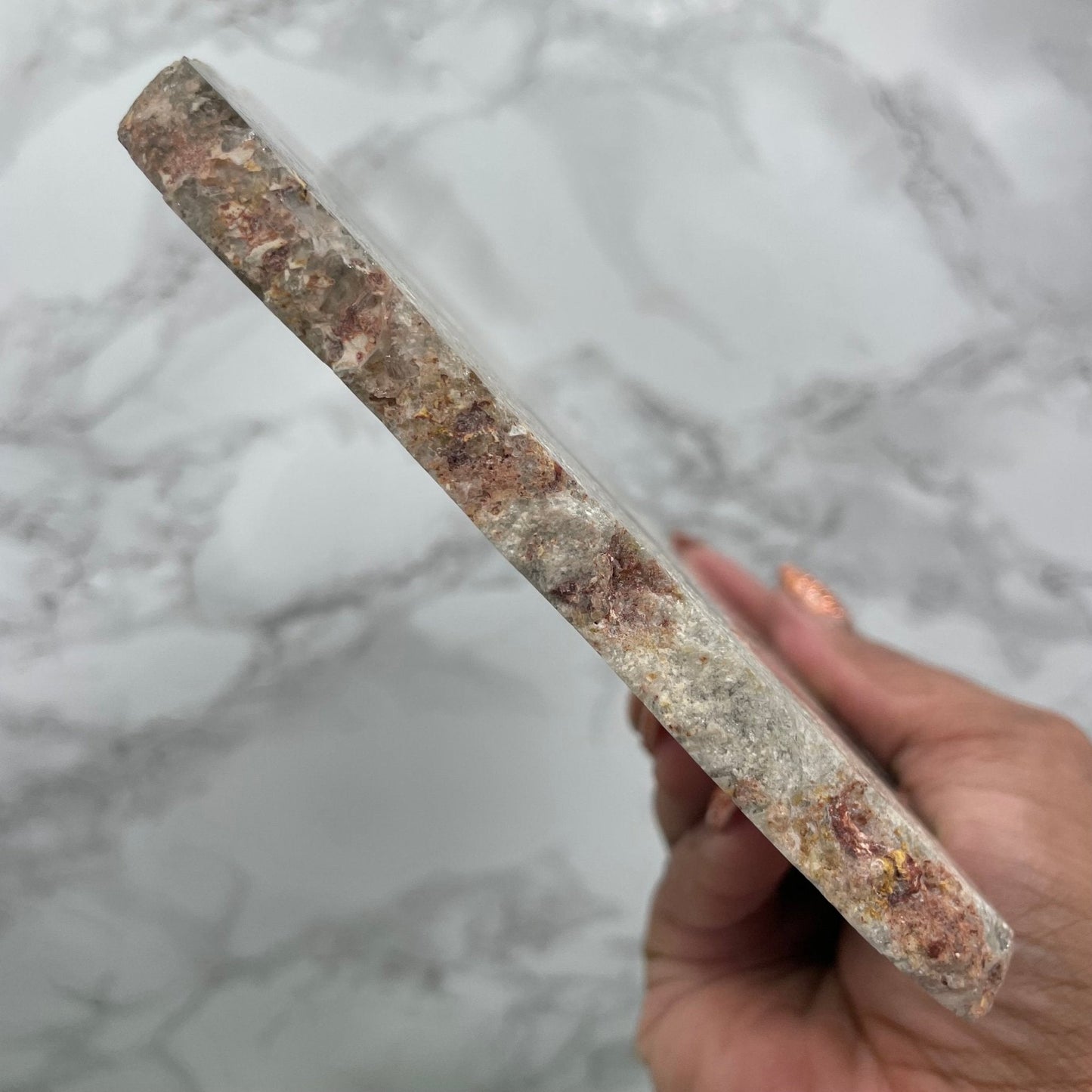 Thousand Layer Quartz Slab - Sage & Magic