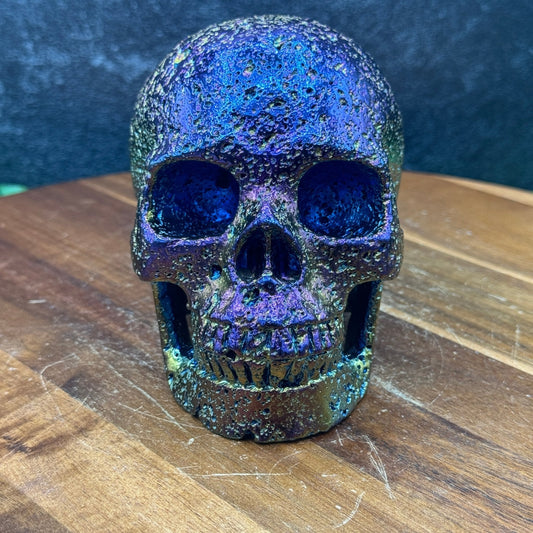 Titanium Aura Skull - Sage & Magic