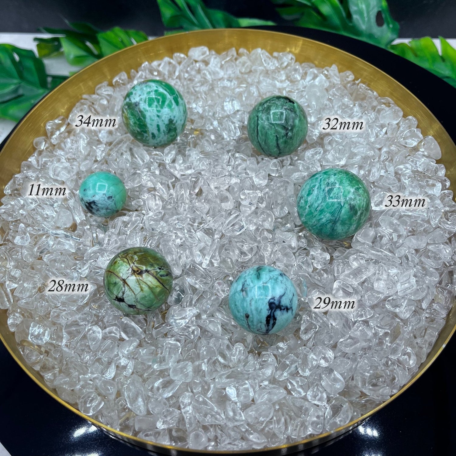 Variscite Sphere - Sage & Magic