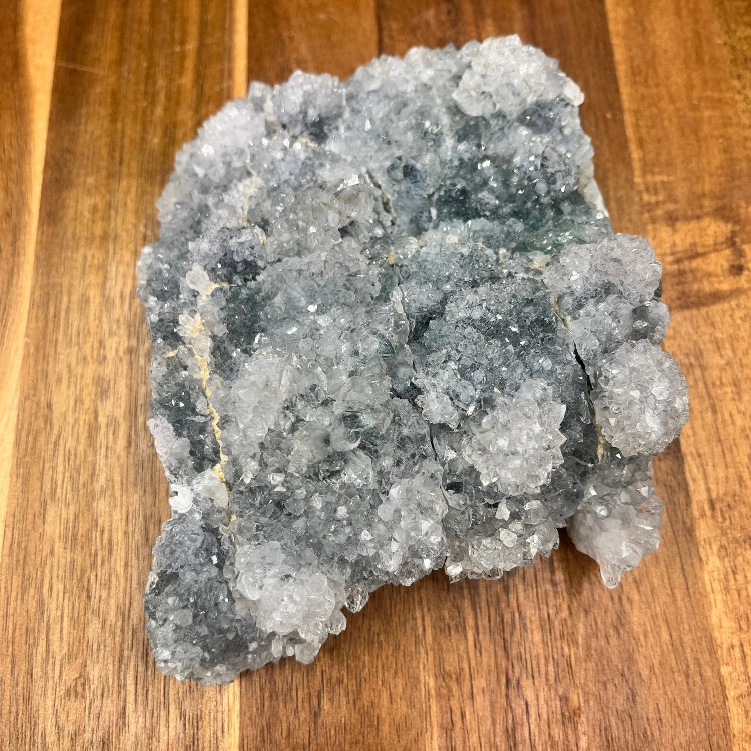 White Fluorite Flowering Cluster - Sage & Magic