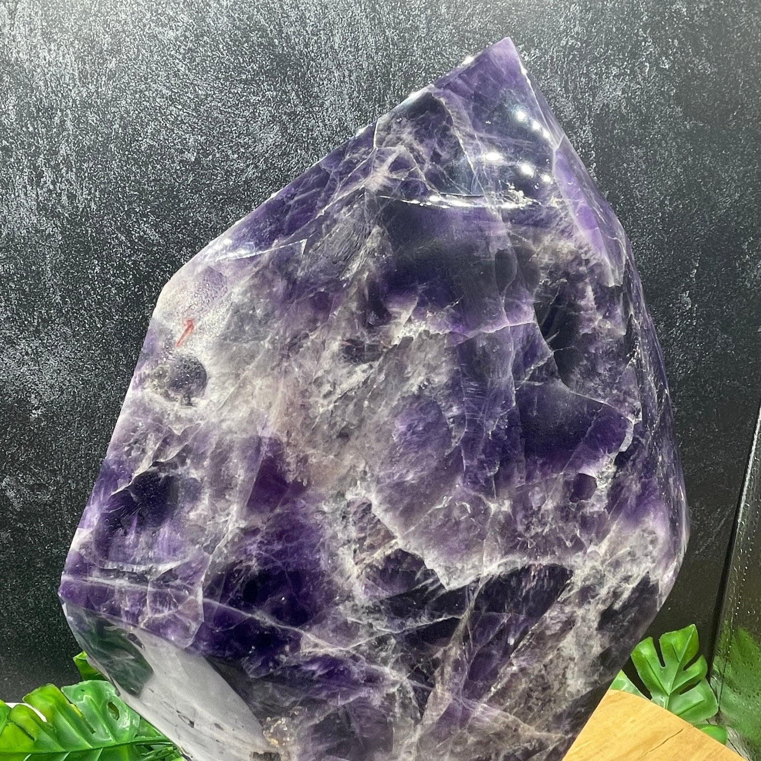 XL 12 lb Dream Amethyst Carved Point - Sage & Magic