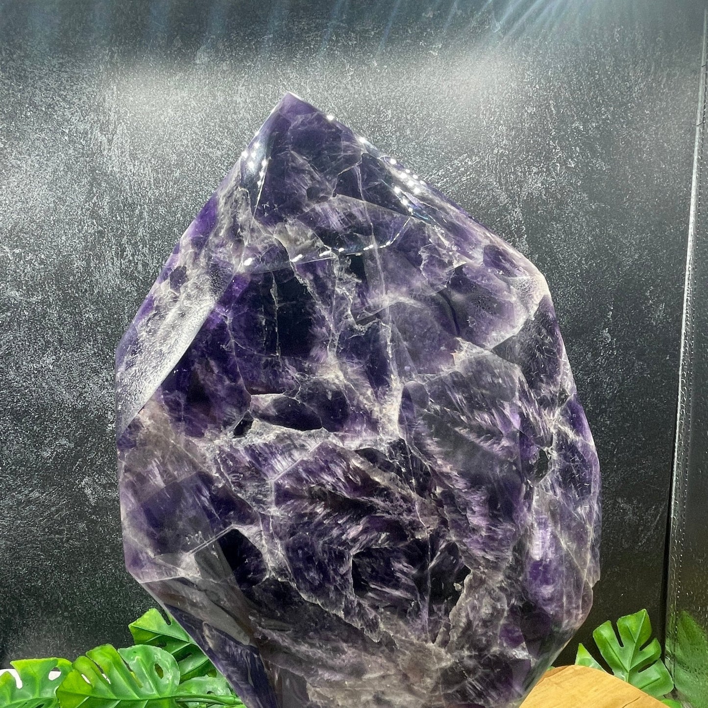 XL 12 lb Dream Amethyst Carved Point - Sage & Magic