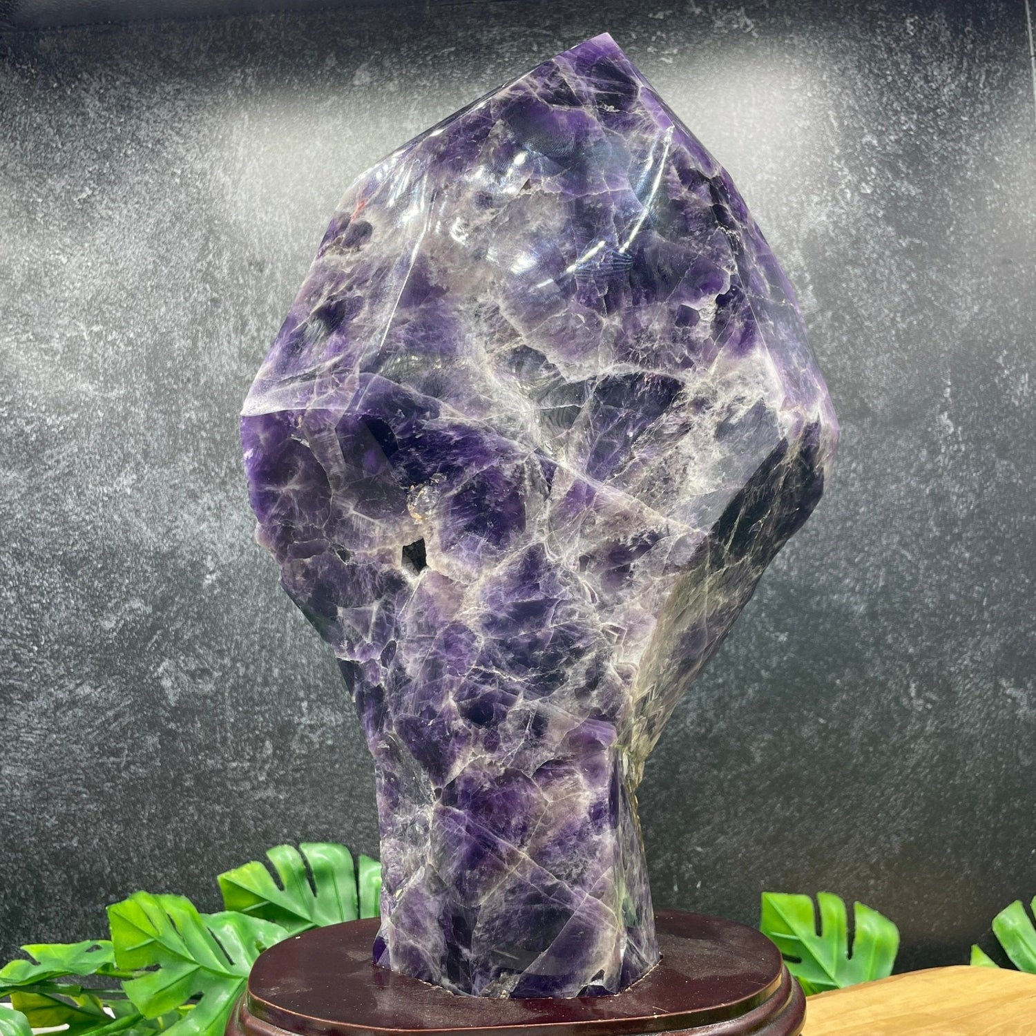 XL 12 lb Dream Amethyst Carved Point - Sage & Magic