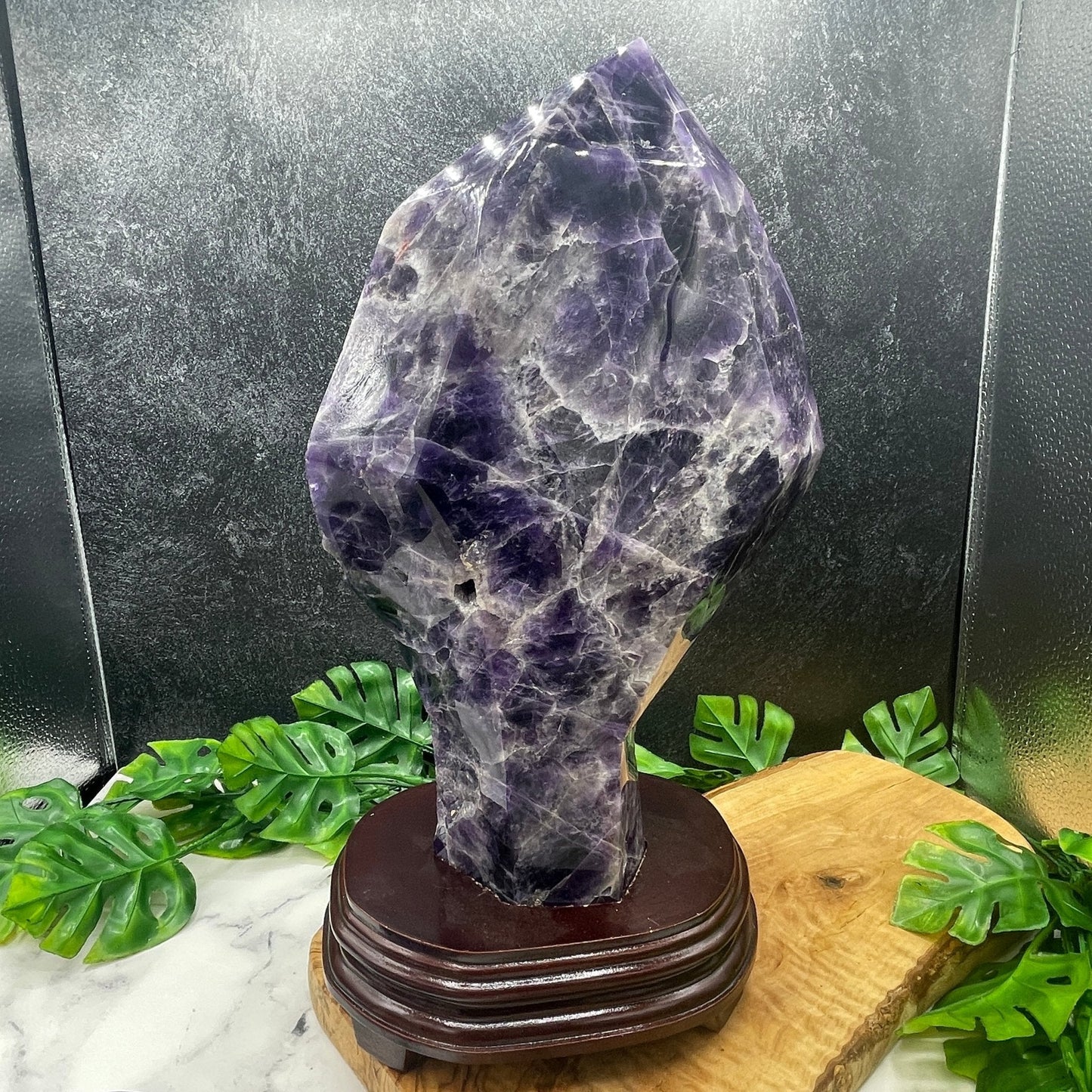 XL 12 lb Dream Amethyst Carved Point - Sage & Magic