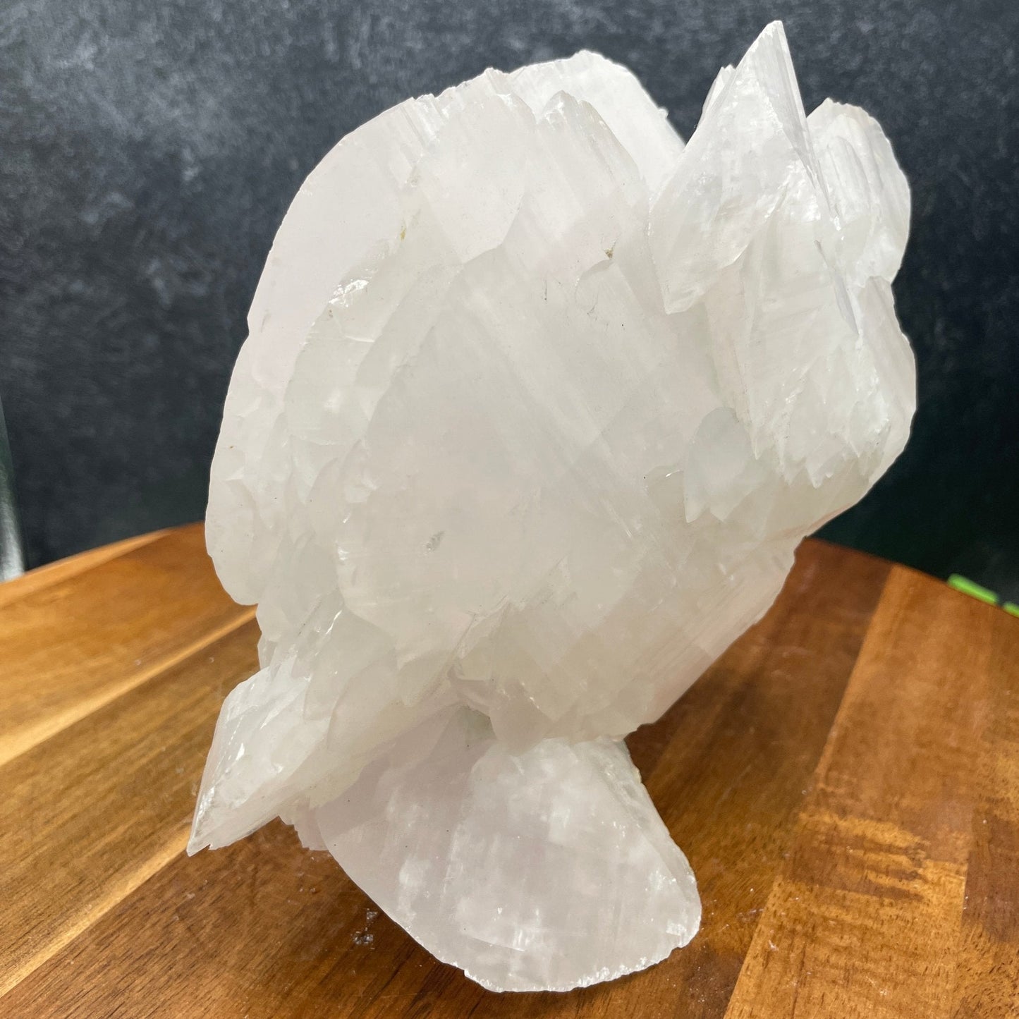 XL Bladed Mangano Calcite Specimen - Sage & Magic