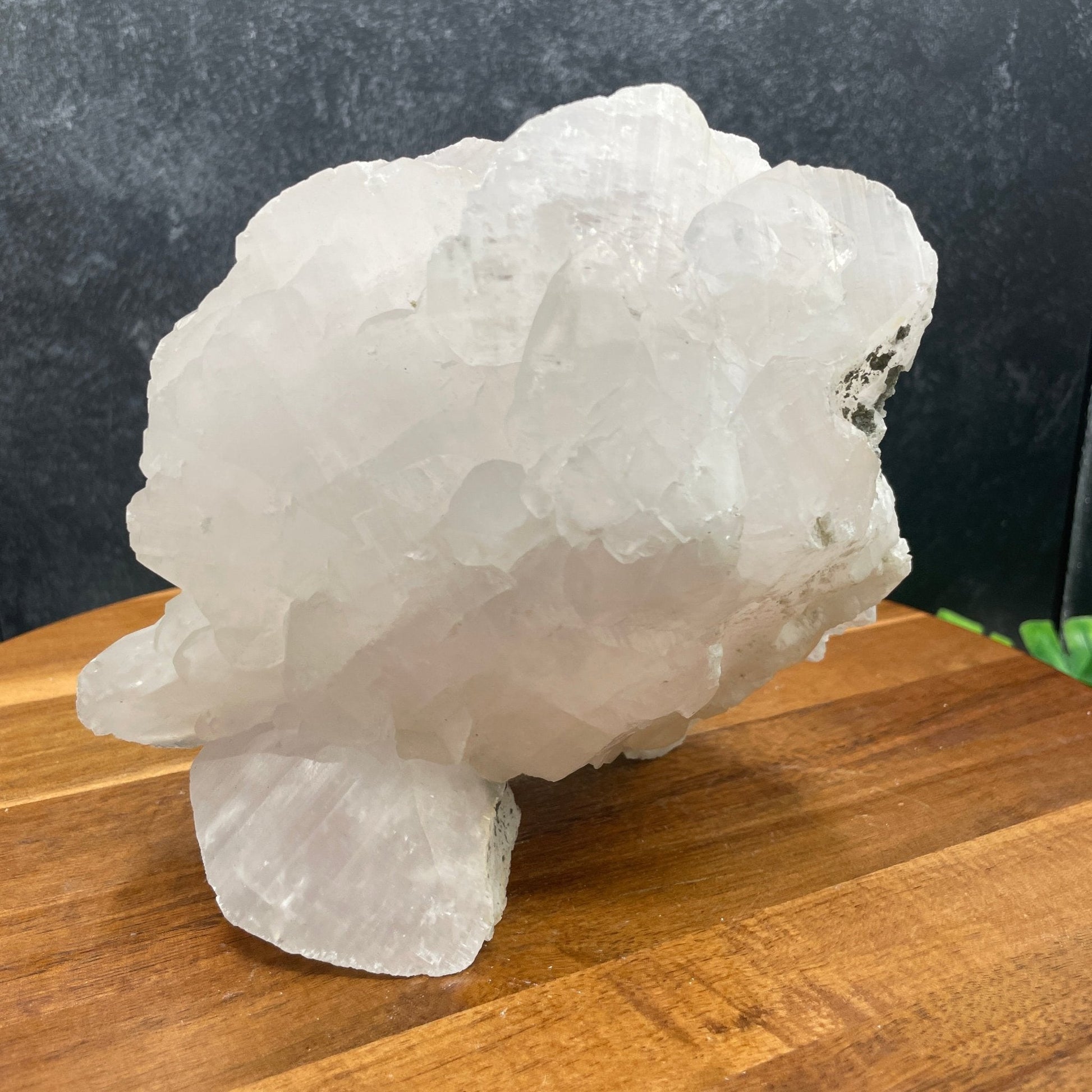 XL Bladed Mangano Calcite Specimen - Sage & Magic