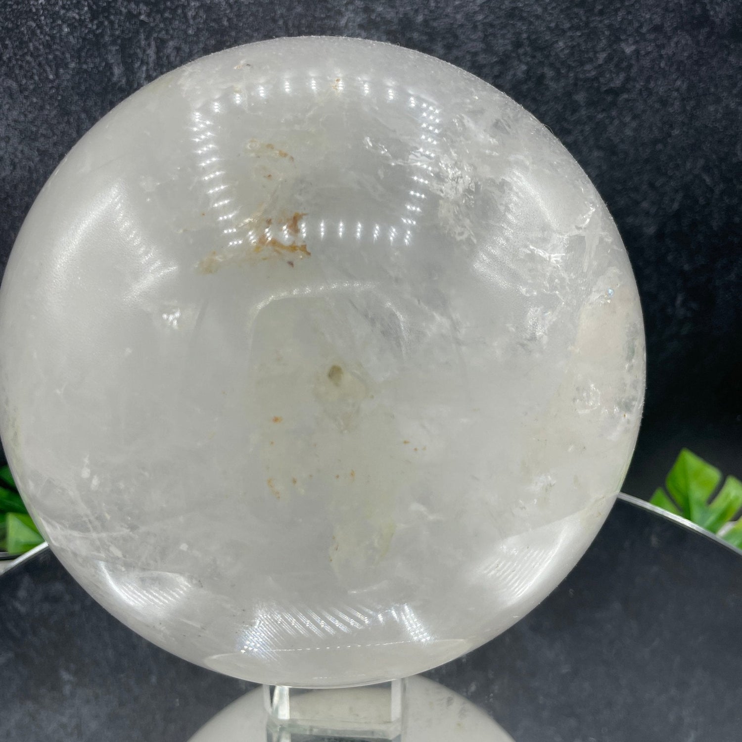 XL Clear Quartz Sphere - Sage & Magic