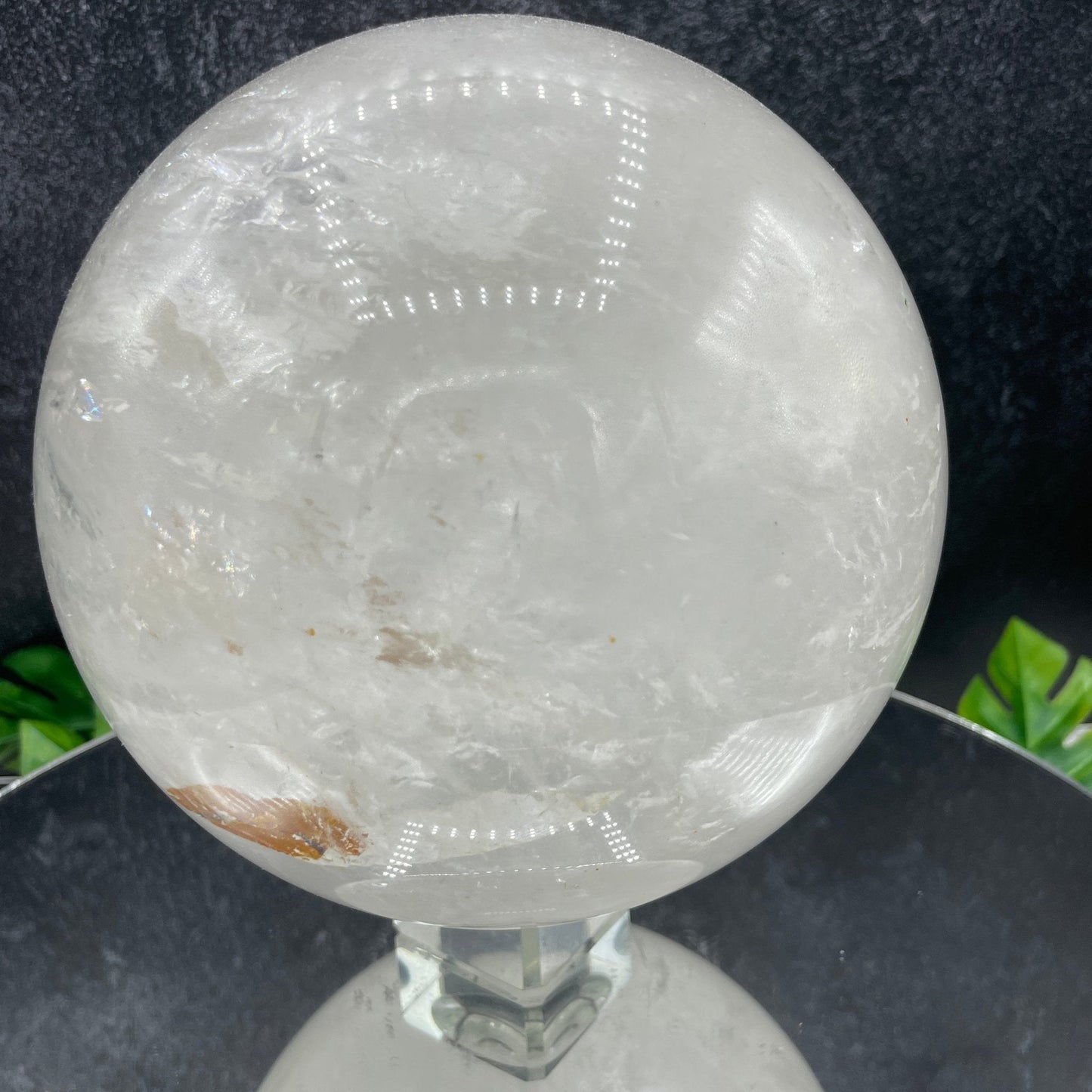 XL Clear Quartz Sphere - Sage & Magic