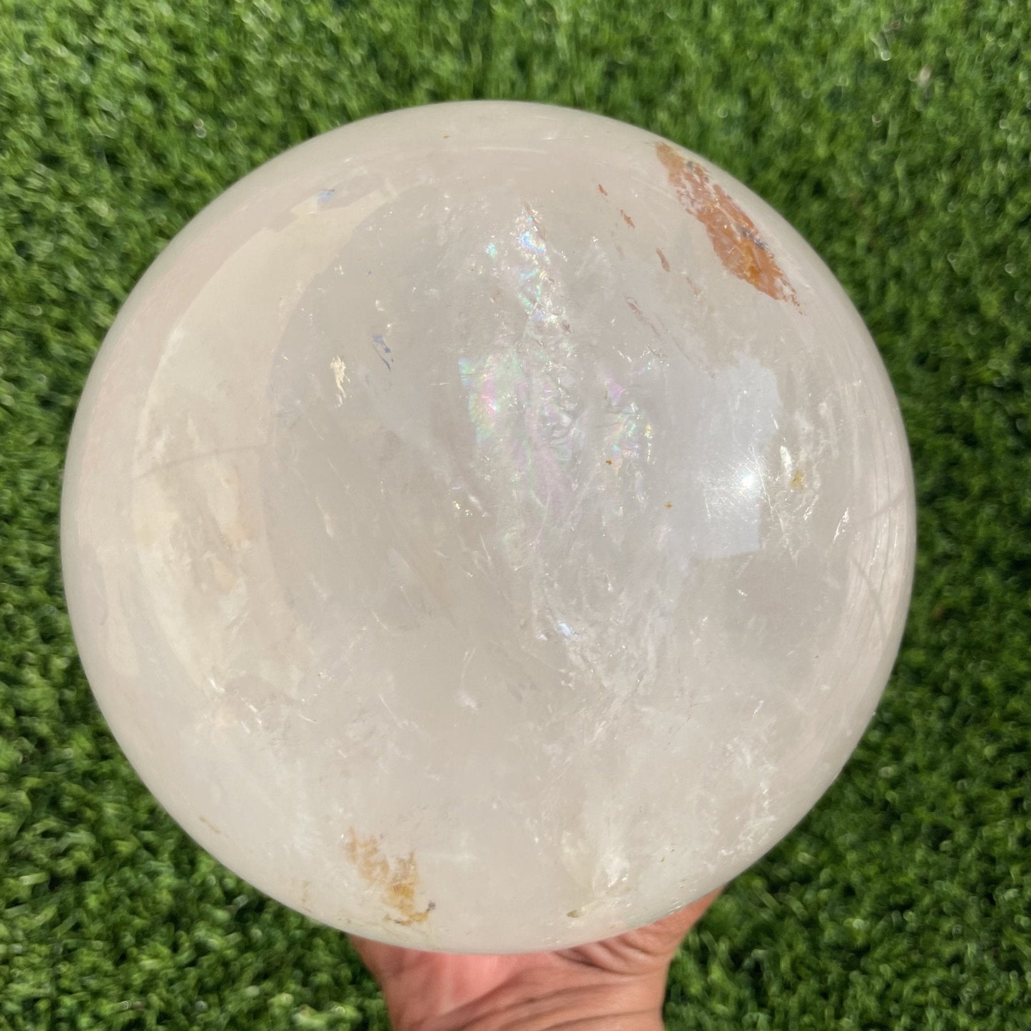 XL Clear Quartz Sphere - Sage & Magic