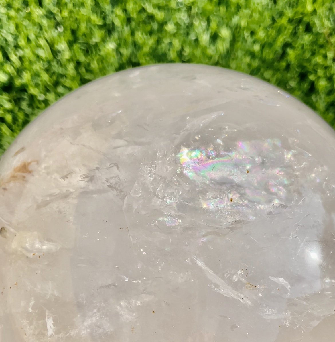 XL Clear Quartz Sphere - Sage & Magic