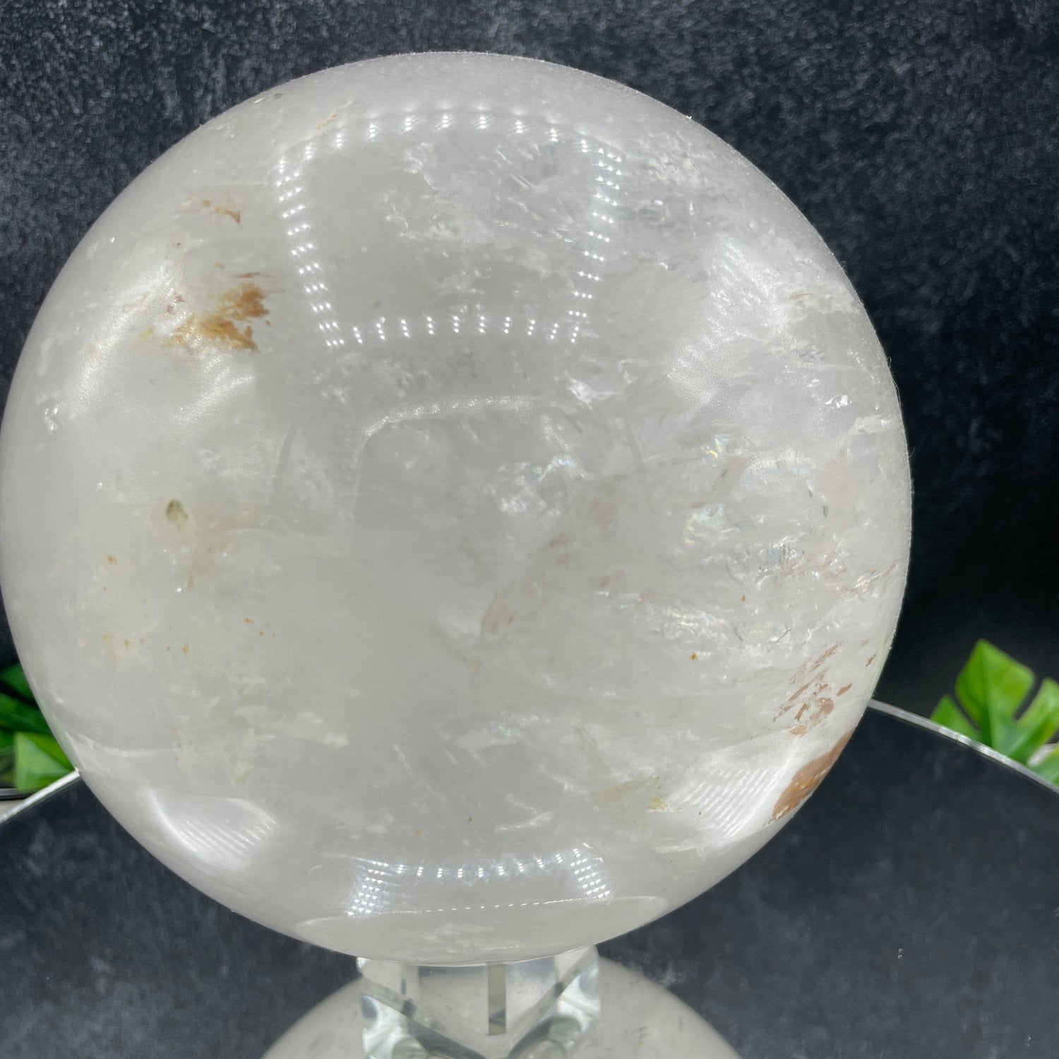 XL Clear Quartz Sphere - Sage & Magic