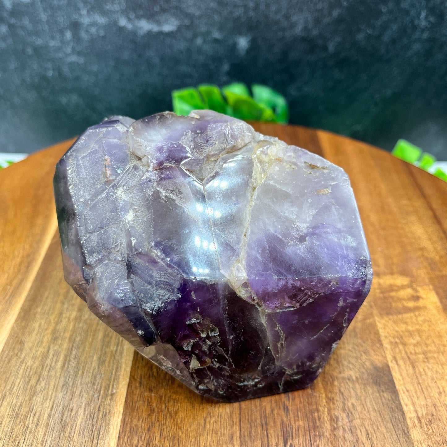 XL Elestial Amethyst Chunk - Sage & Magic