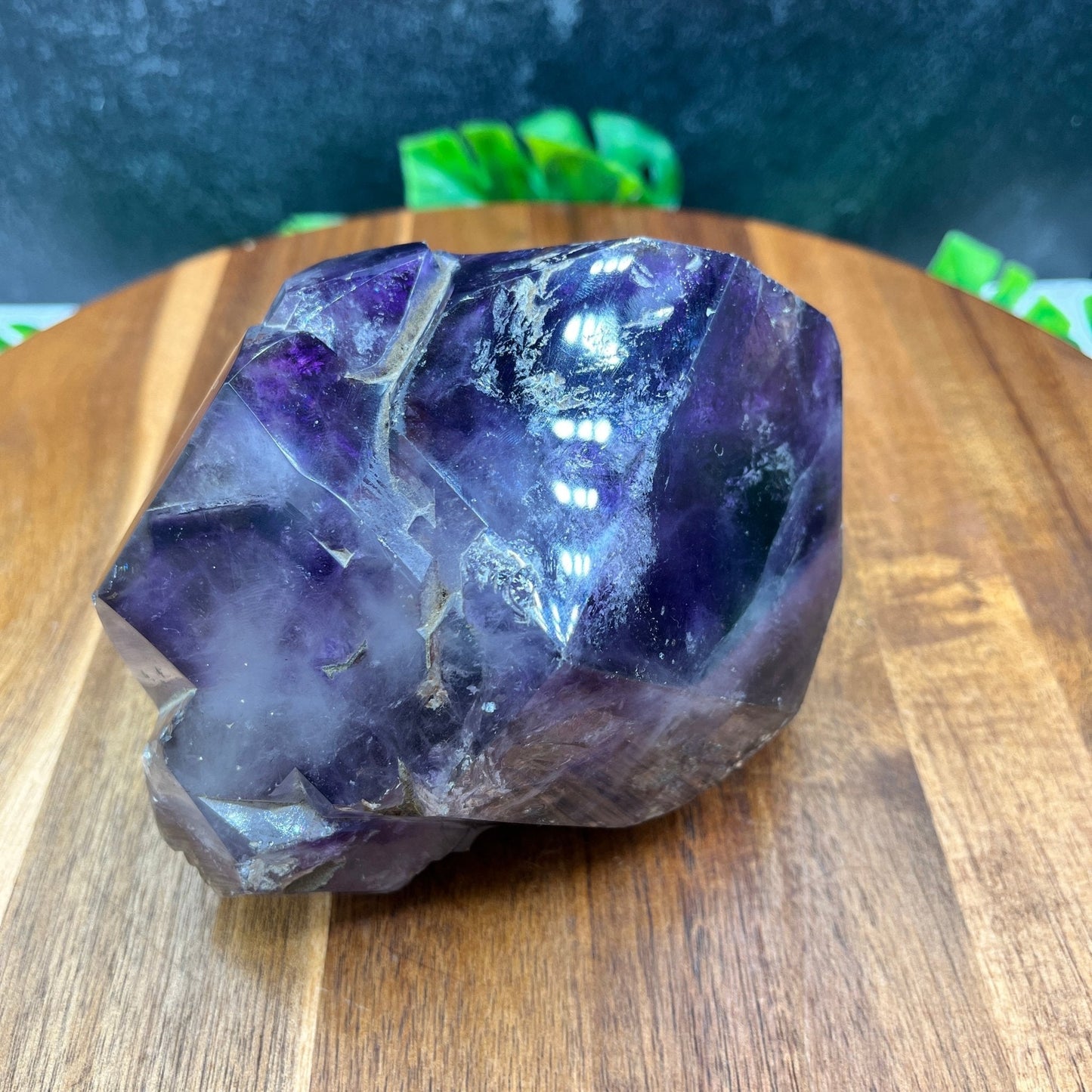 XL Elestial Amethyst Chunk - Sage & Magic