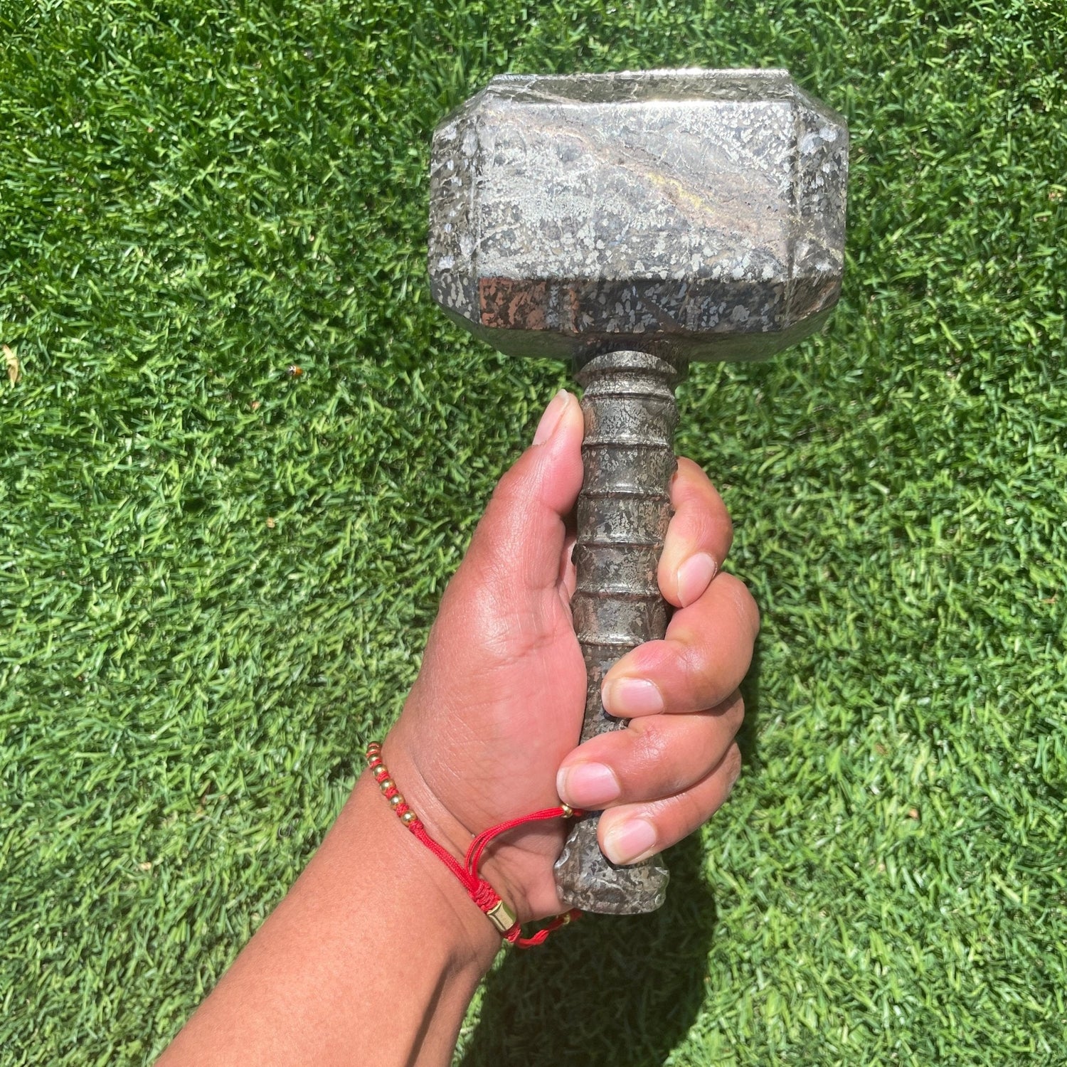 XL Pyrite Thor Hammer - Sage & Magic