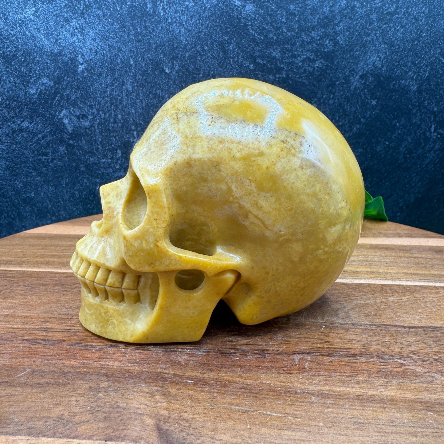 Yellow Jade Skull - Sage & Magic