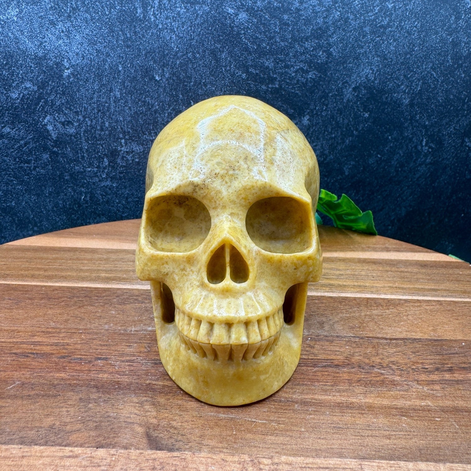 Yellow Jade Skull - Sage & Magic