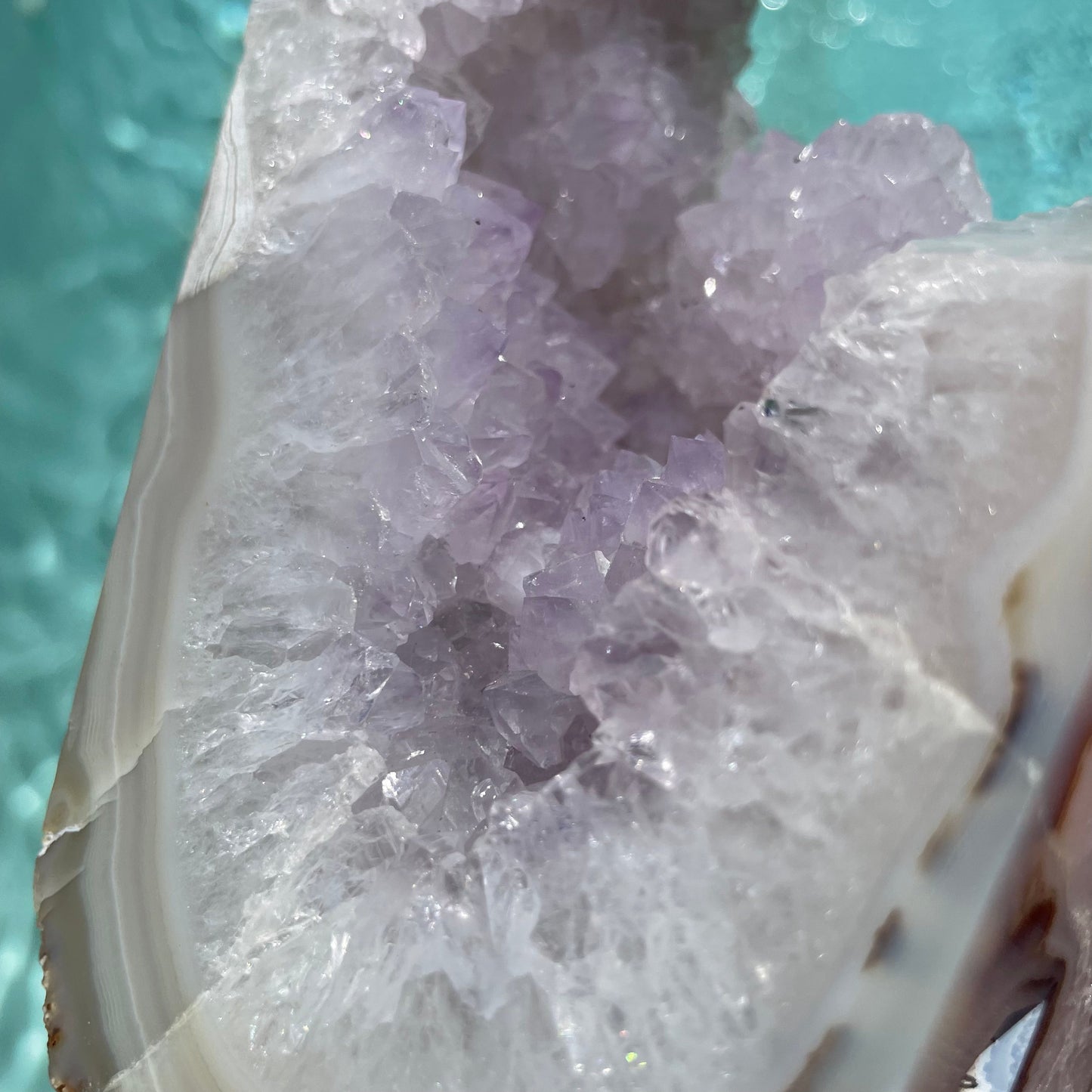 Druzy Amethyst Tower