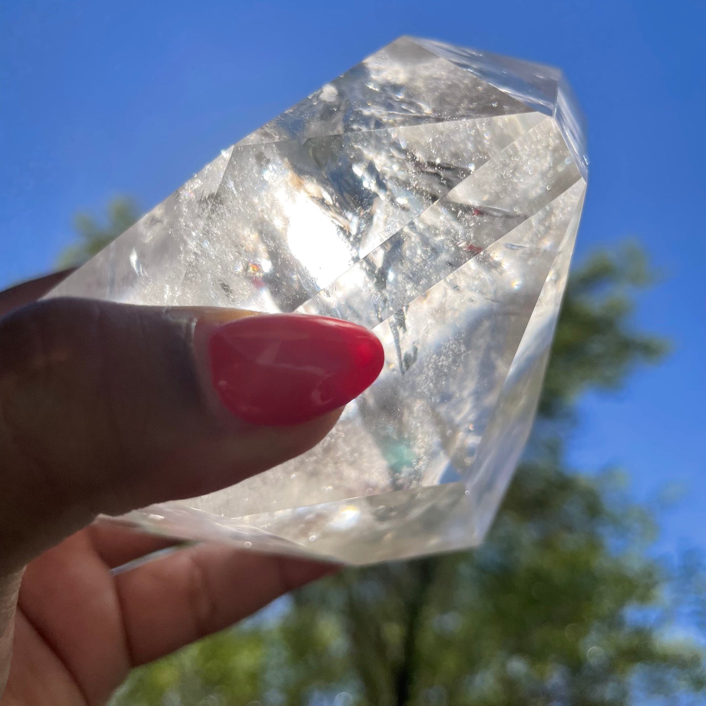 Jumbo Clear Quartz Diamond