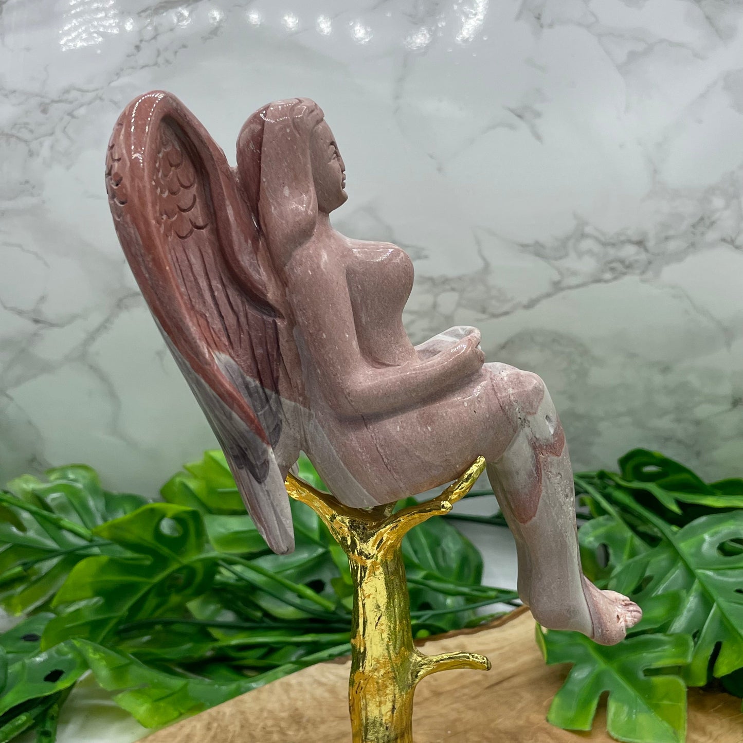 Ocean Jasper Sitting Angel