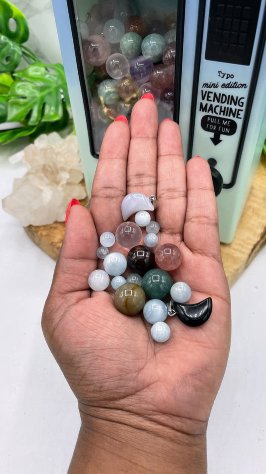 Crystal Vending Machine Set of Crystals - Deluxe Crystal Lucky Dip