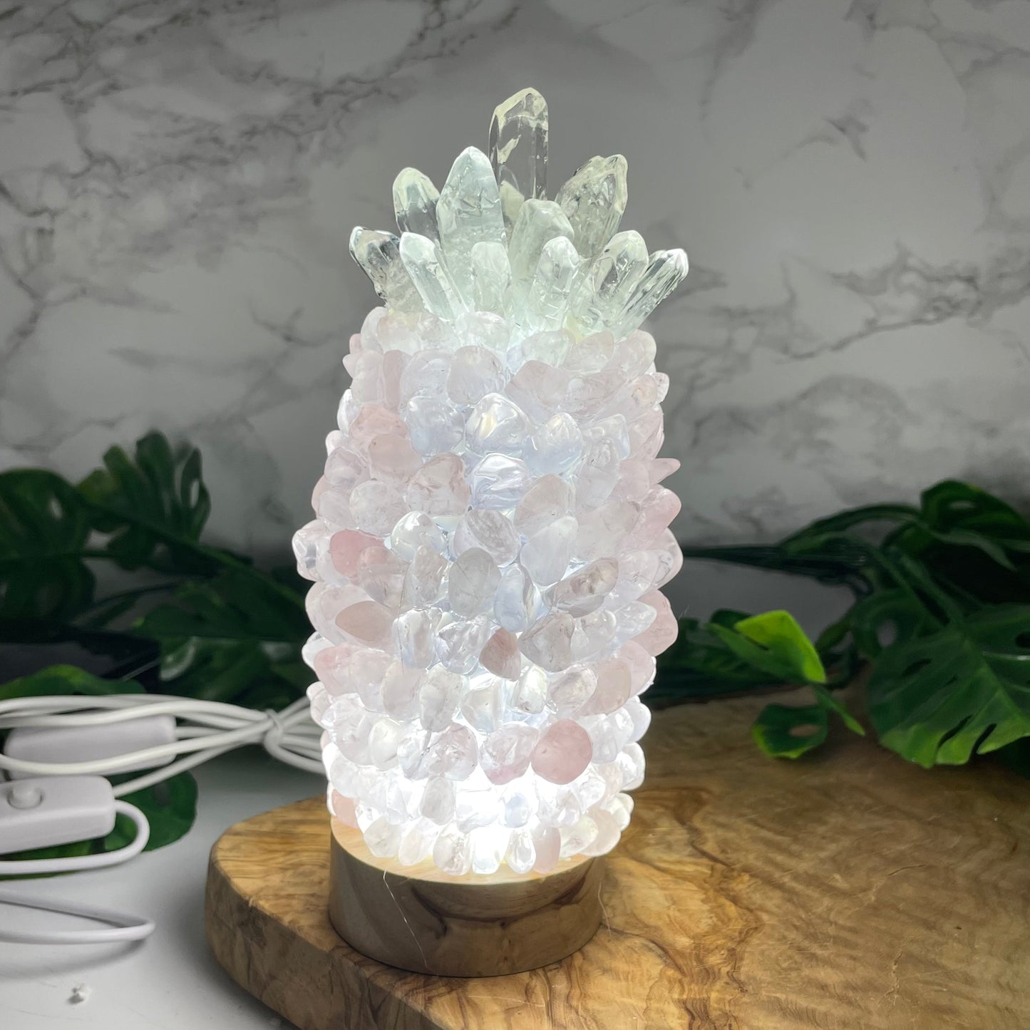 Crystal Pineapple USB Lamp