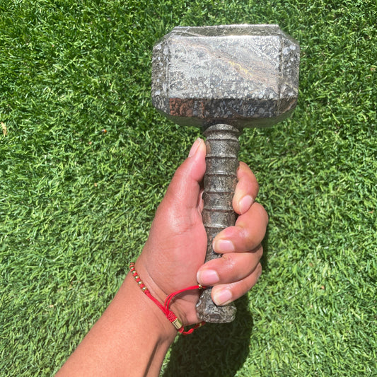 XL Pyrite Thor Hammer