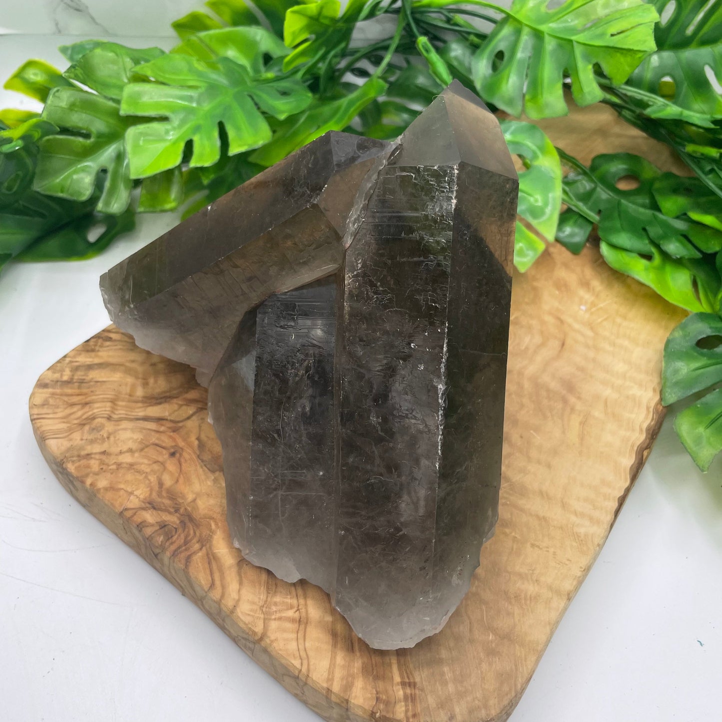 Brazilian Smoky Quartz Cluster