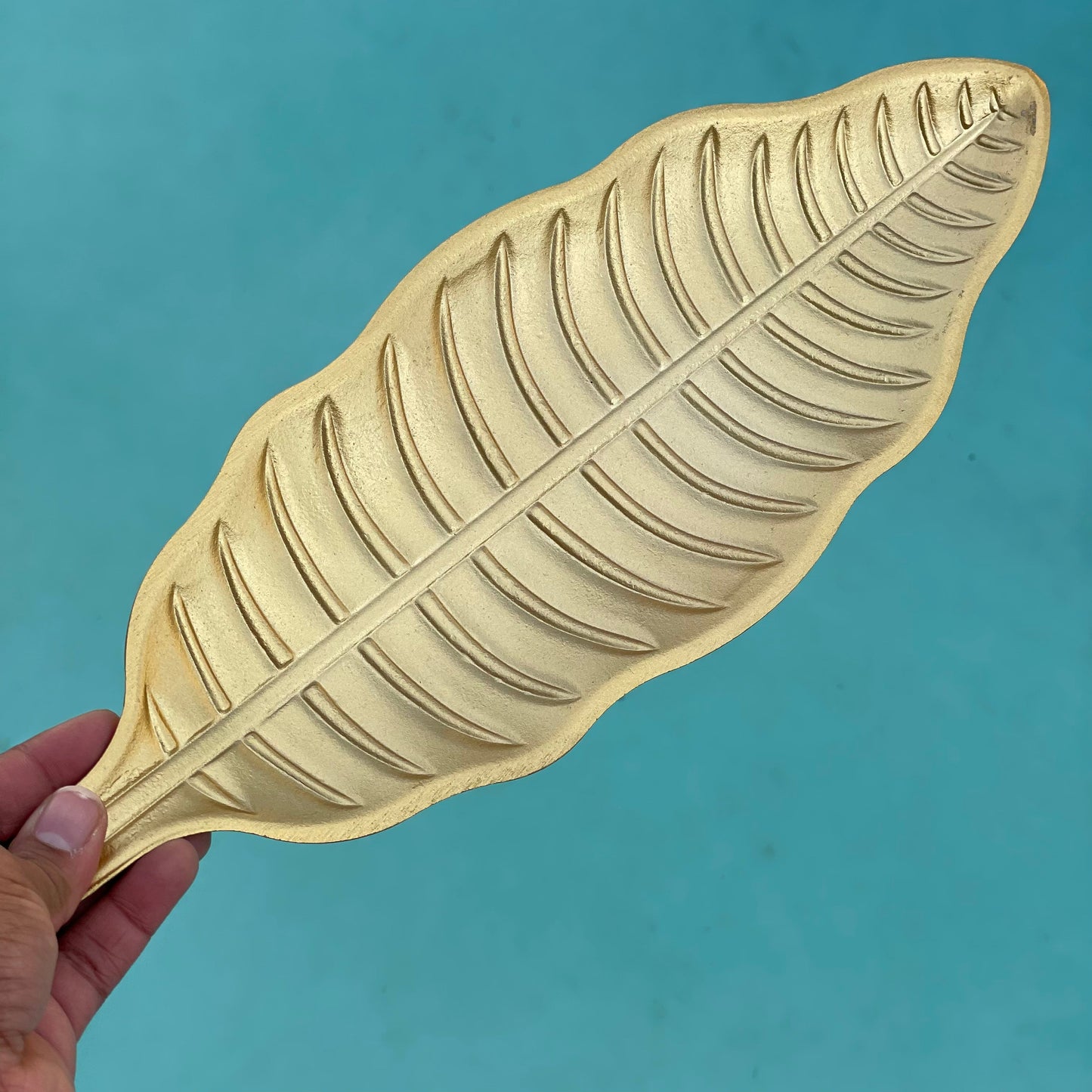 Gold Leaf Plate
