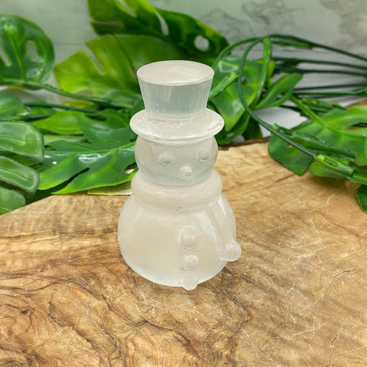 Selenite Snowman