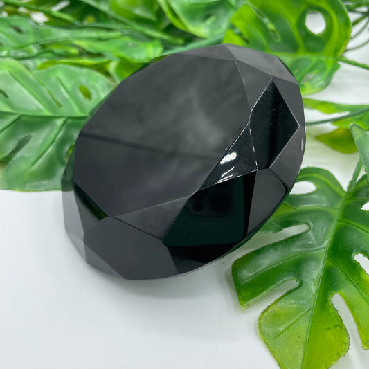 XL Black Obsidian Diamond